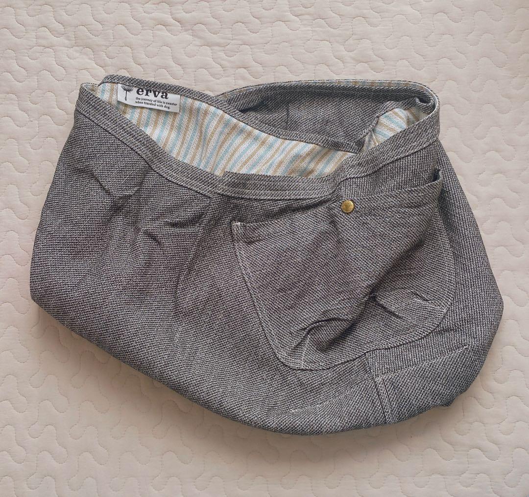 erva シンプルドッグスリング エボニアイボリー