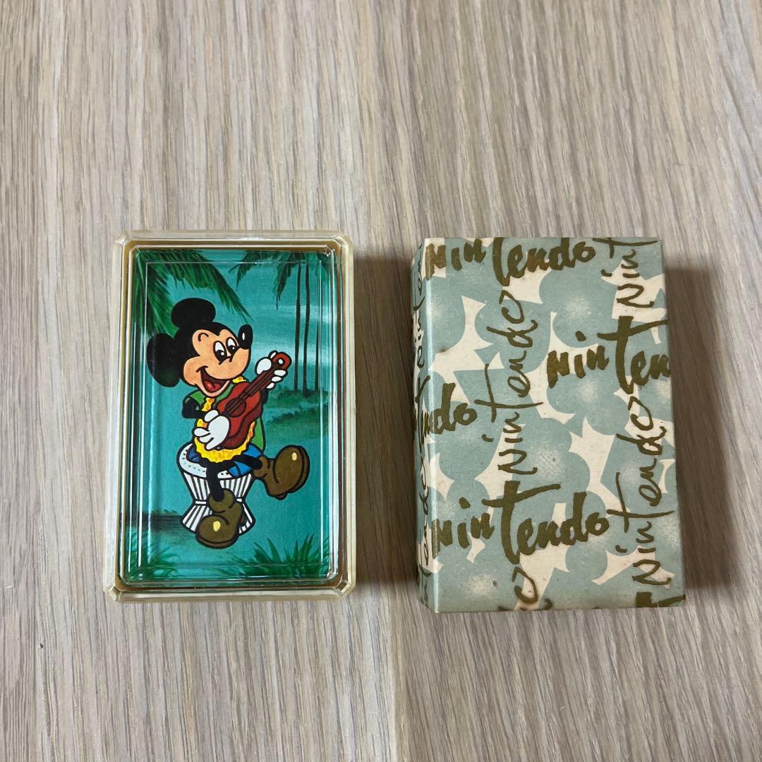 未使用　ニンテンドー　ミッキートランプ　レトロ