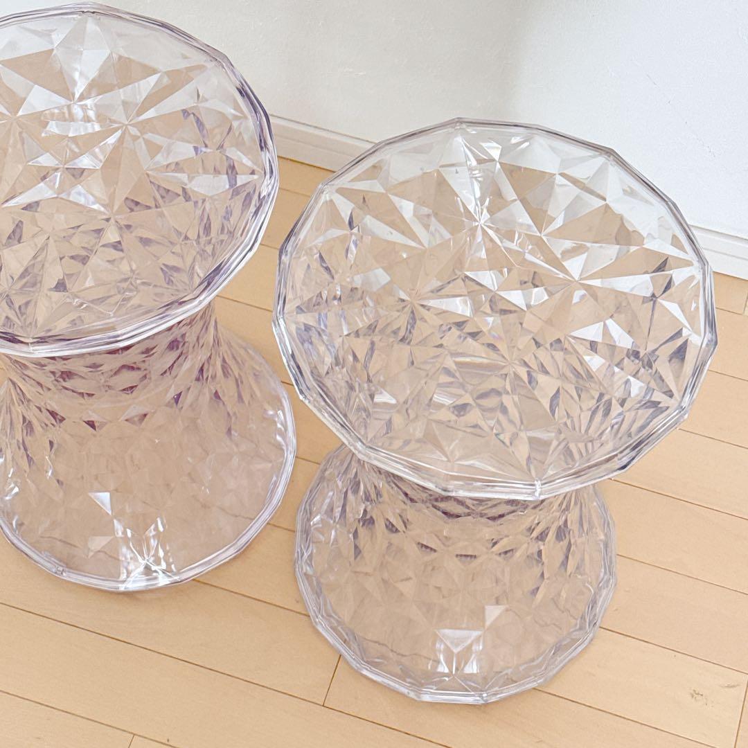 〜3/18 美品 Kartell カルテル ストーン リプロダクト 2セット