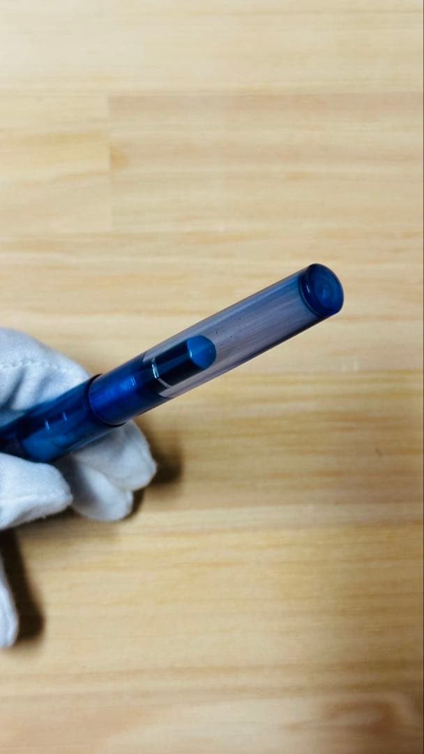 銀座 五十音 ミミック ブルーベリー ショート軸 鉛筆補助軸