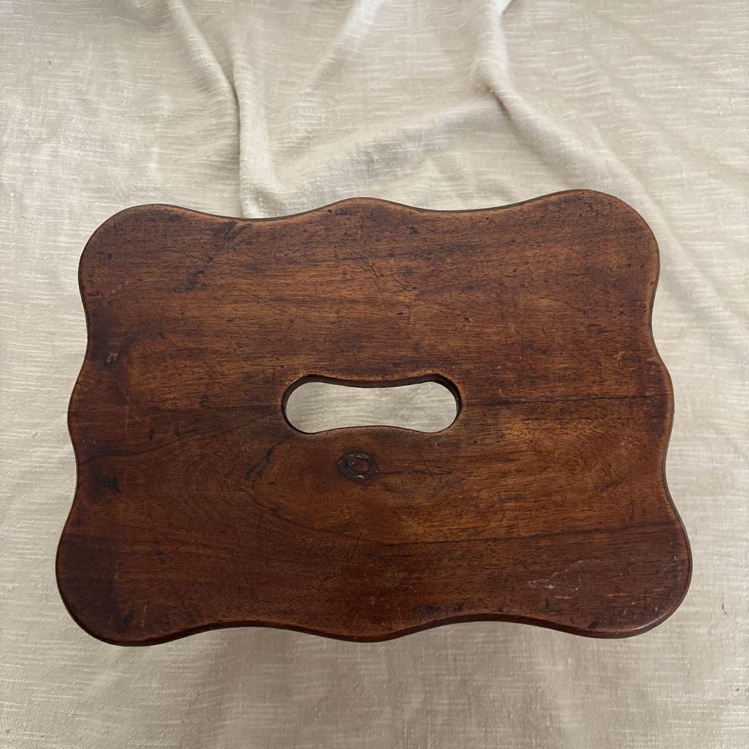 フランスアンティーク 腰掛け 花台