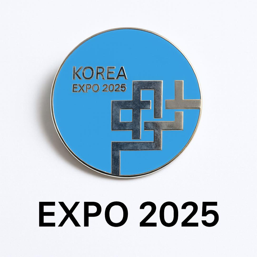 【数量限定・非売品】大阪・関西万博2025 韓国館　ピンバッジ