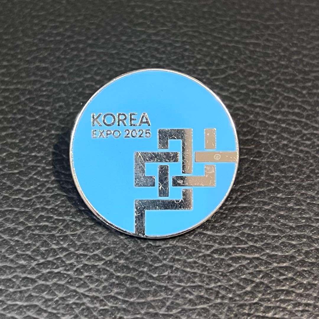 【数量限定・非売品】大阪・関西万博2025 韓国館　ピンバッジ