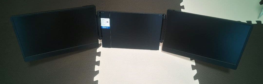 Laptomo デュアル ディスプレイ ダブル モニター 14インチ