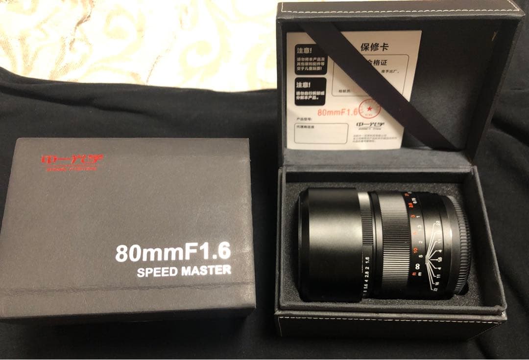 中一光学 Mitakon SPEEDMASTER 80mm F1.6 GFX用