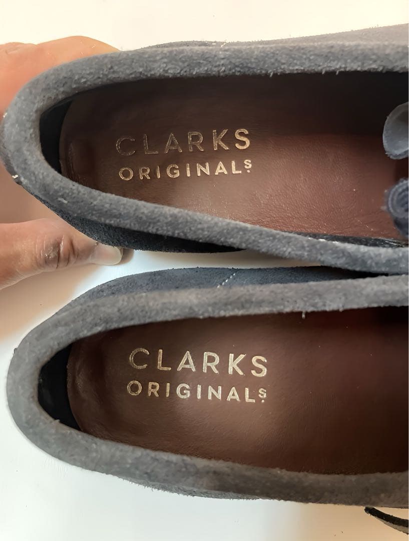 美品 箱付 Clarks ORIGINALS ワラビーブーツ