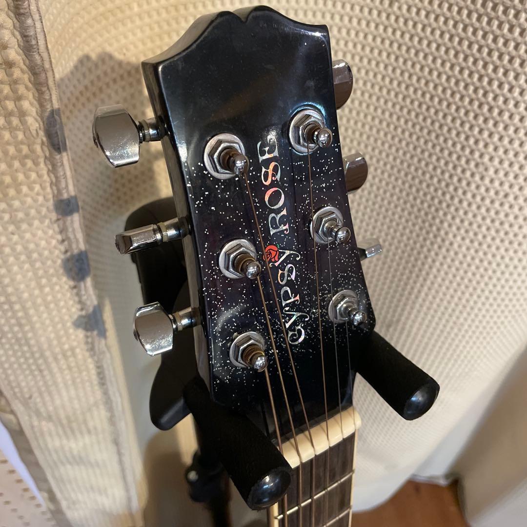 Gypsy Rose アコースティックギター　黒　ソフトケース付　ジプシーローズ