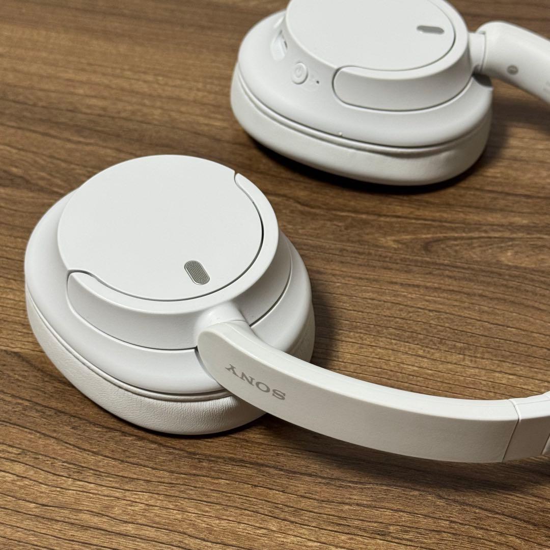 【美品】SONY ヘッドホン WH-CH720N ホワイト