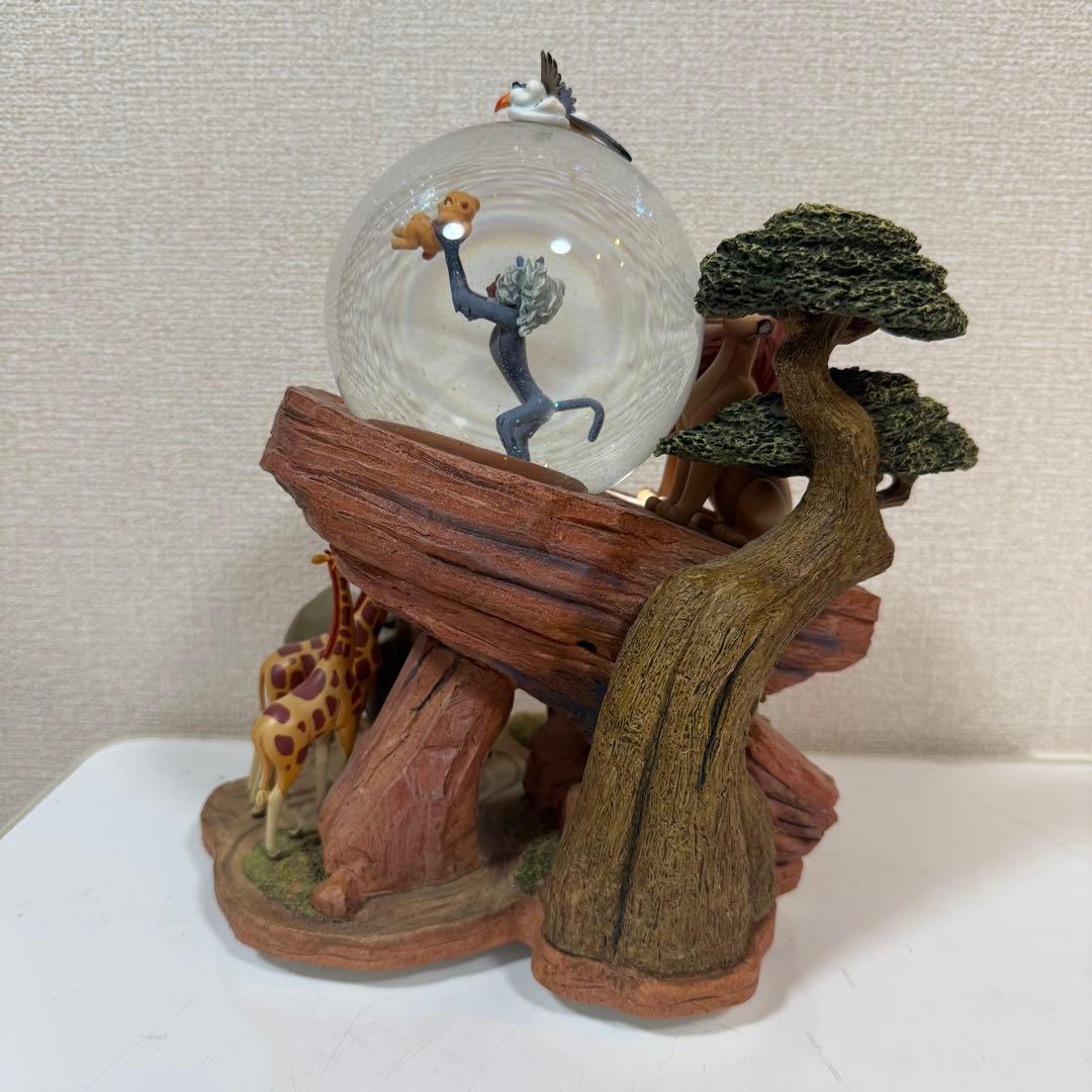 ディズニー ライオンキング スノーグローブ スノードーム オルゴール