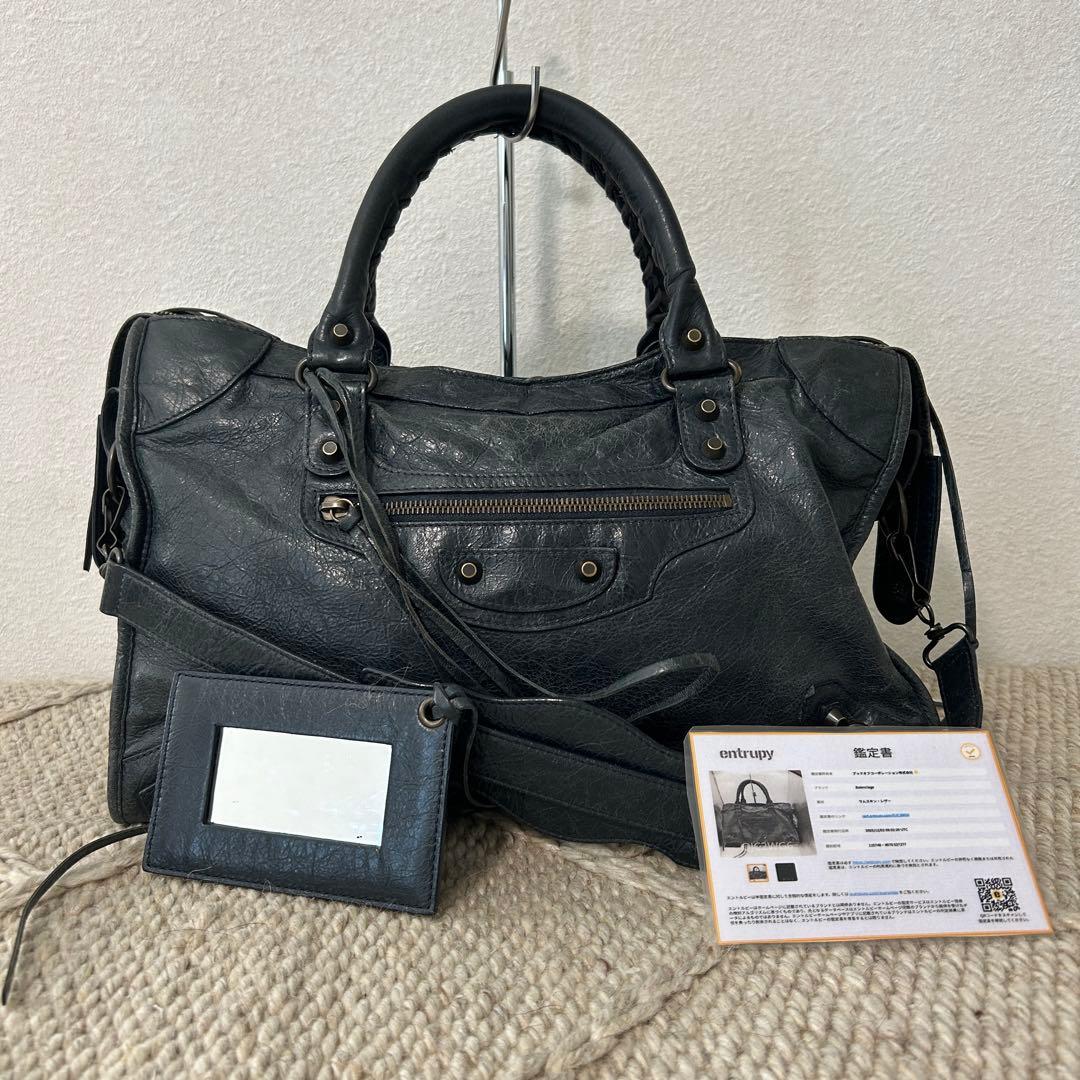 BALENCIAGA バレンシアガ 2way City Bag 115748