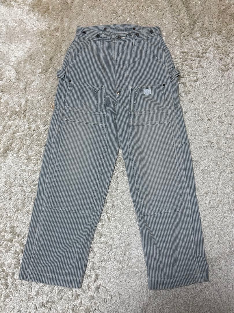 KAPITAL キャピタル 0 XS ランバーパンツ ヒッコリー