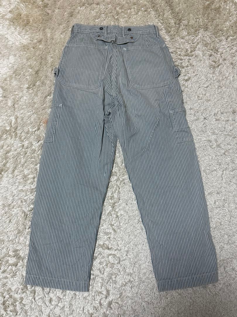 KAPITAL キャピタル 0 XS ランバーパンツ ヒッコリー