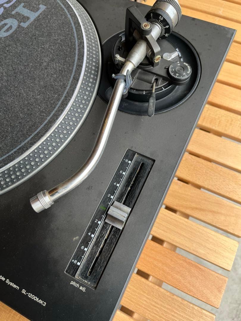 Technics ターンテーブル 2台とDJミキサーセット　テクニクス