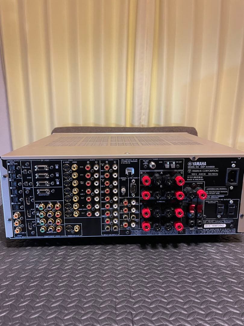 Yamaha AVアンプ 高性能モデルDSP-AX4600