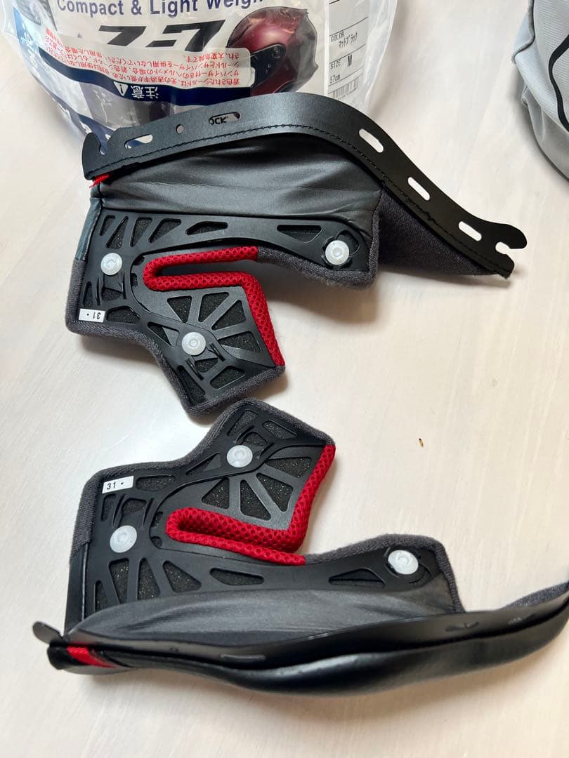 shoeiショウエイ Z7 Mサイズ　シェイキン　ピンスト　マットブラック