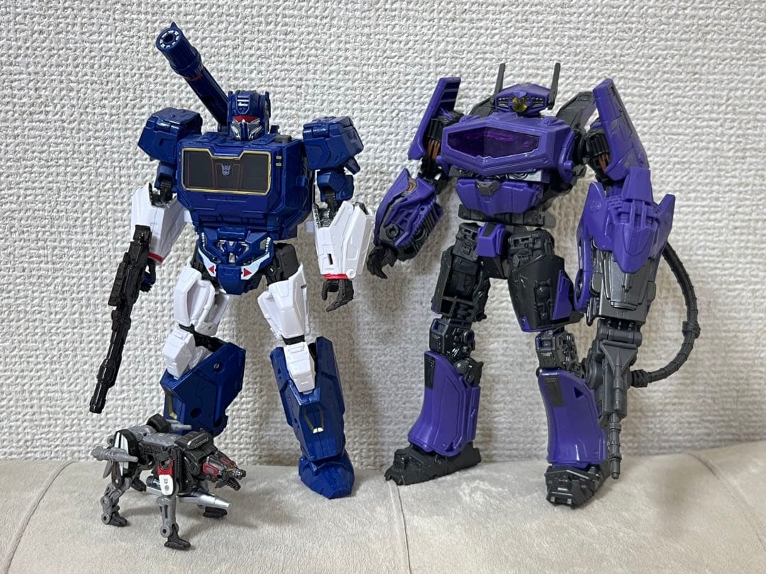 トランスフォーマー　サウンドウェーブ　ラヴィッジ　ショックウェーブ　セット