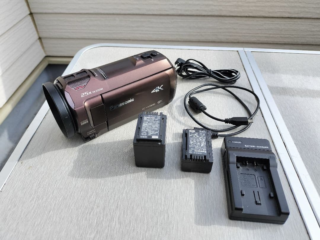 Panasonic HC-VX980M 4K ビデオカメラ