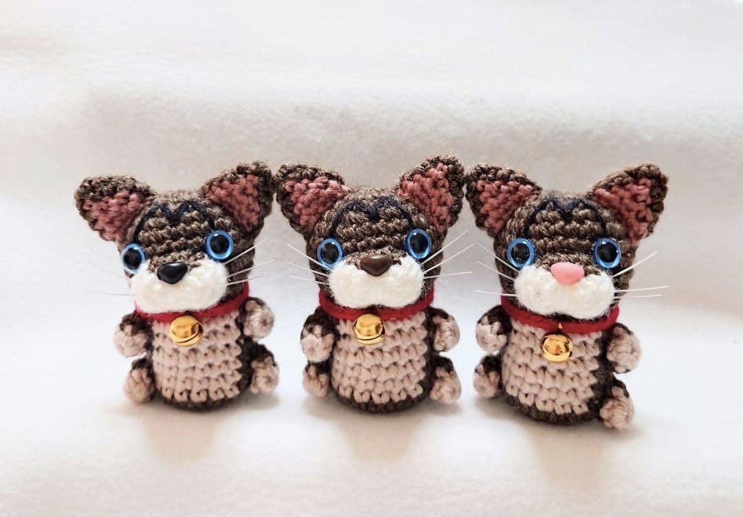 キジトラネコ　キーホルダーなし9点セット