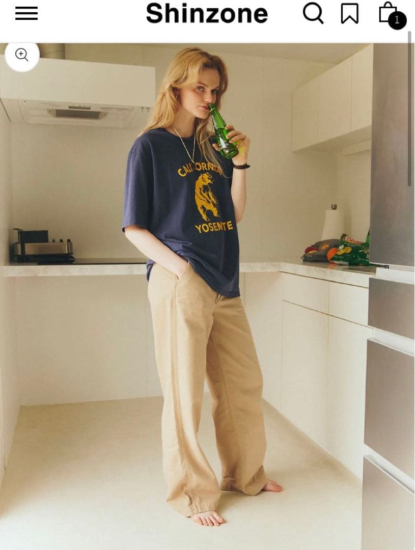 THE SHINZONE チノパンツ　サイズ34