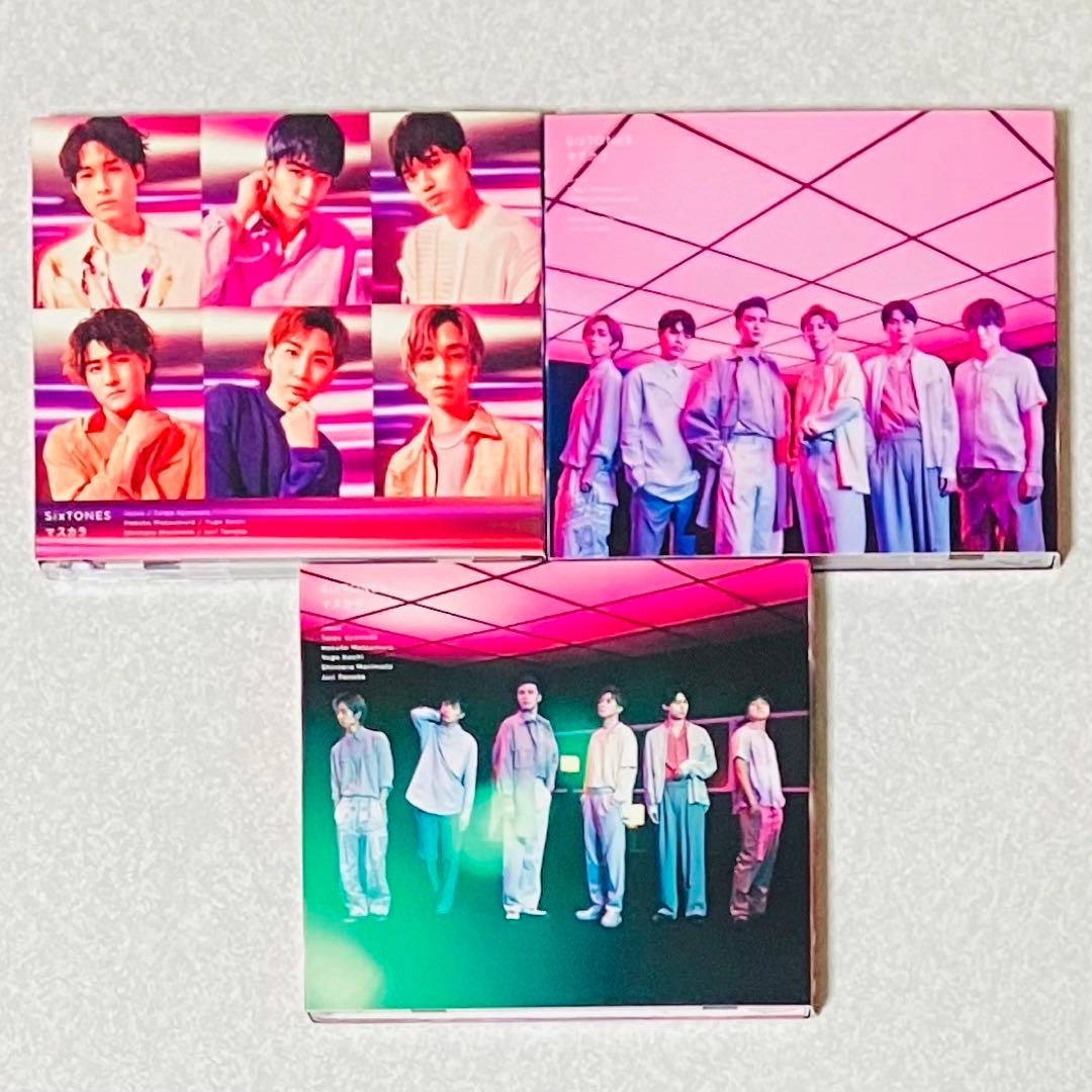 SixTONES シングルCD３形態×11種まとめ売り初回盤DVD付きメルカリ便