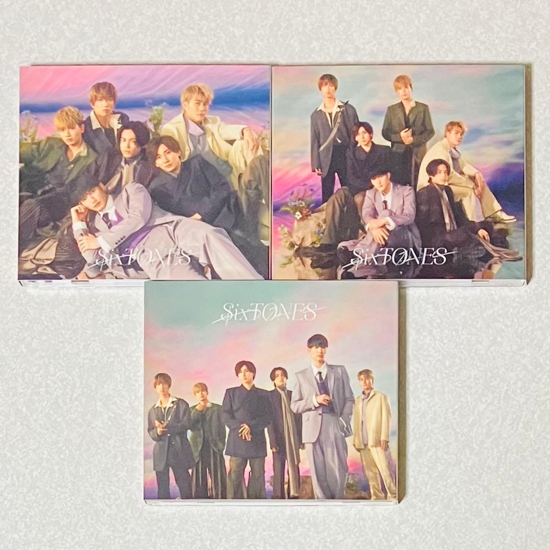 SixTONES シングルCD３形態×11種まとめ売り初回盤DVD付きメルカリ便