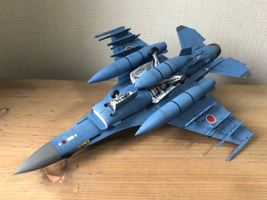moon。航空自衛隊　F-2A プラモデル