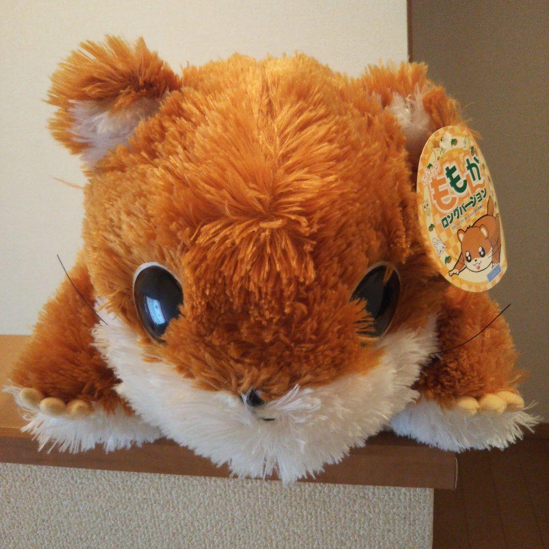 激レア‼️モモンガ ぬいぐるみロングバージョン〈赤茶オレンジ〉