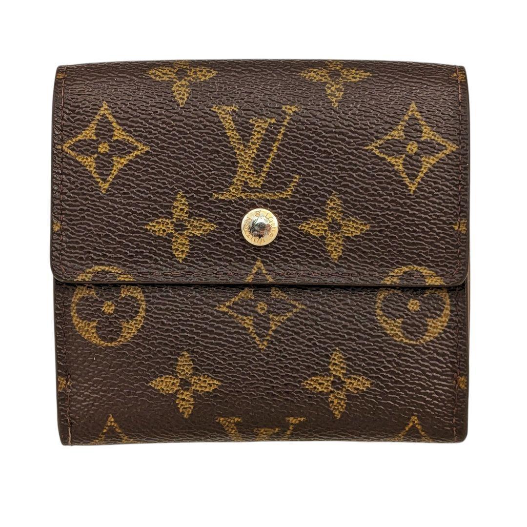 良品 ルイヴィトン モノグラム ポルトフォイユ エリーズ 964