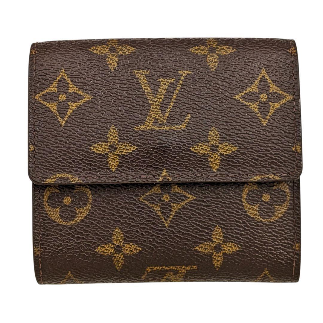 良品 ルイヴィトン モノグラム ポルトフォイユ エリーズ 964