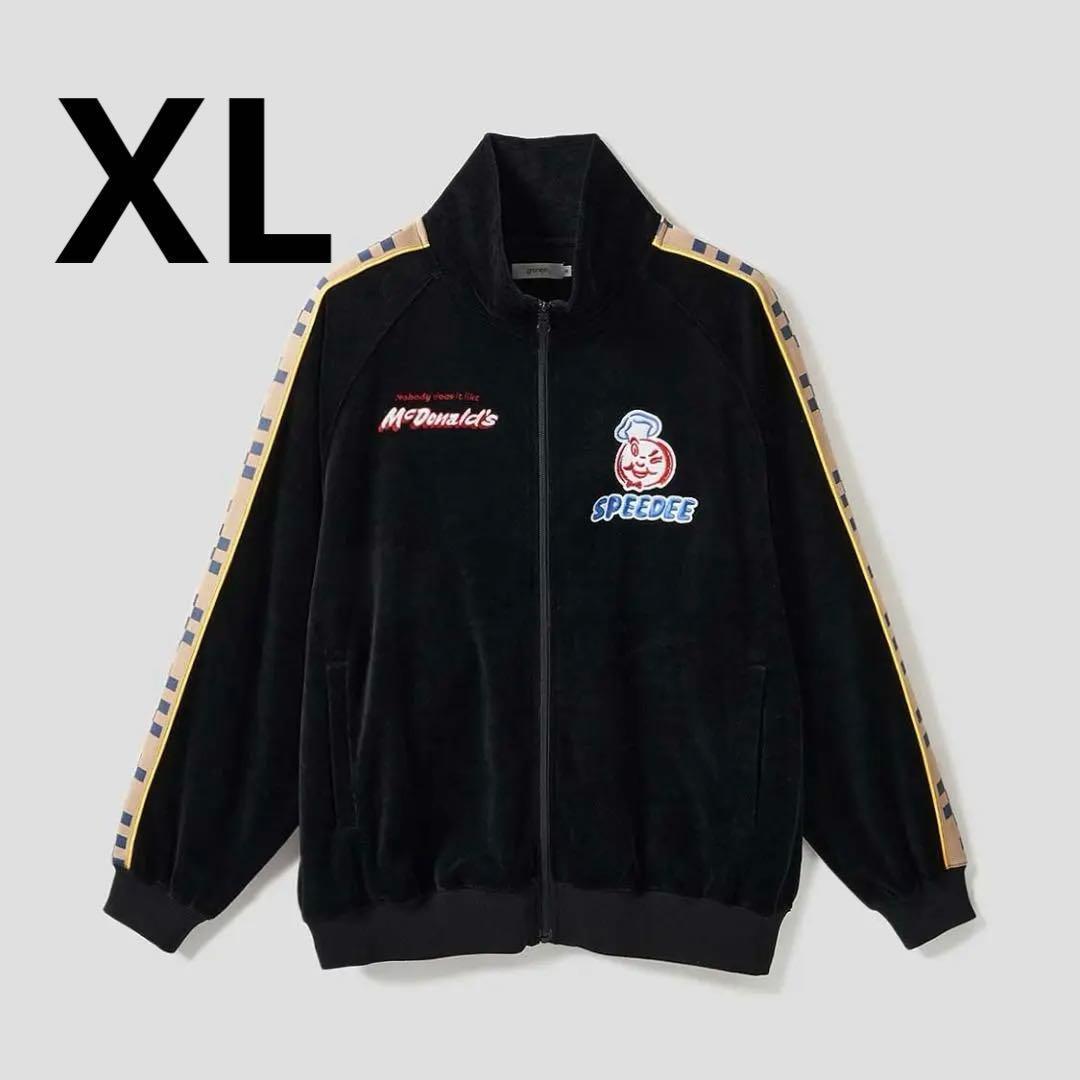 XL　グラニフ　　ベロア　トラックジャケット 　マクドナルド　マック　ブルゾン