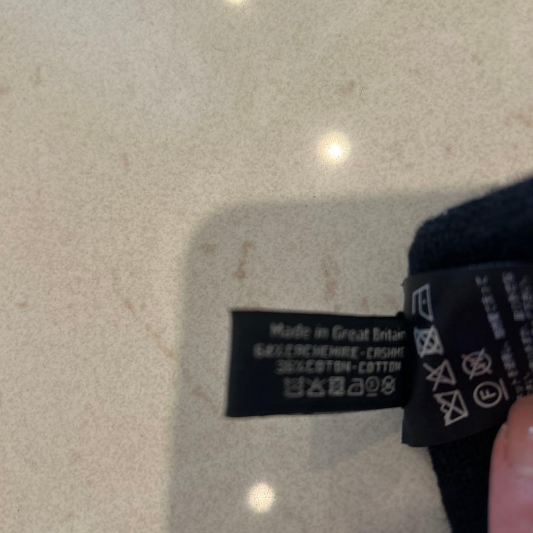 美品★CHANEL★カシミア65%ニット帽