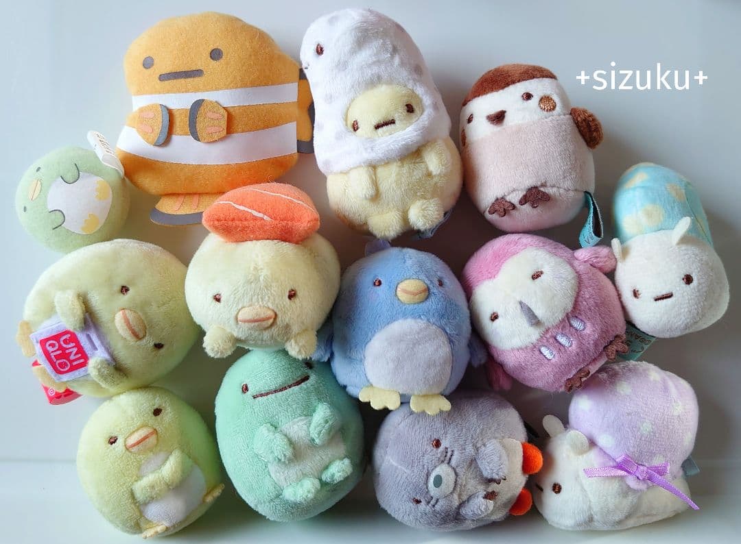 【豪華85点】すみっコぐらし ハウス おきがえ てのり等 ぬいぐるみ まとめ売り