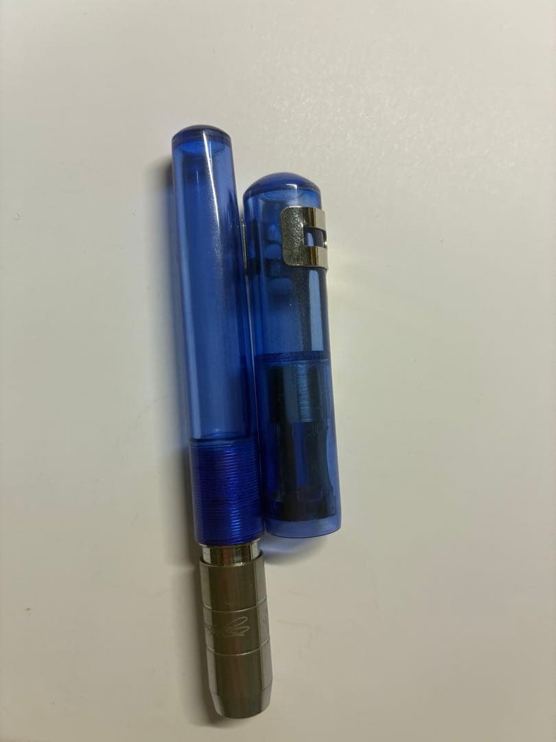 五十音　ミミック　ブルーベリー　ショート軸　鉛筆補助軸