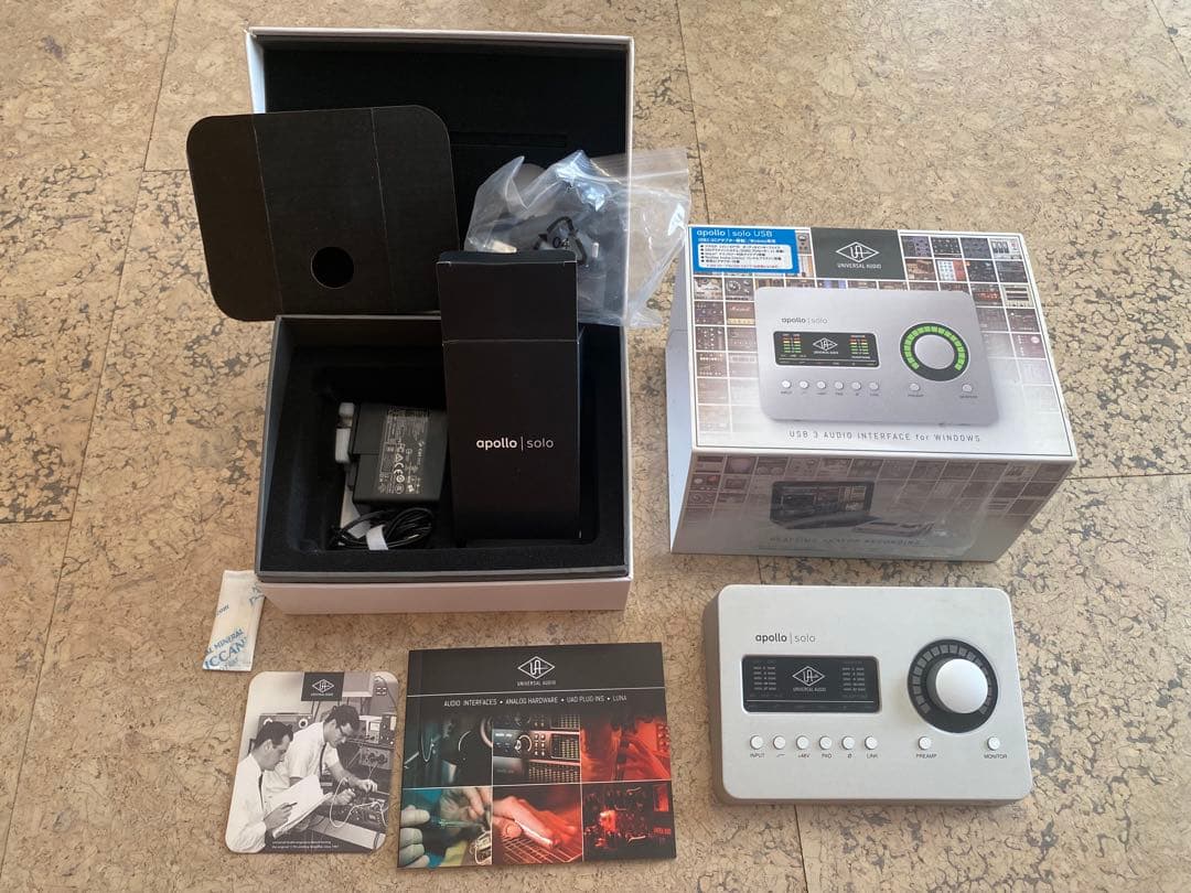 Neve 1073付き UAD apollo solo USB