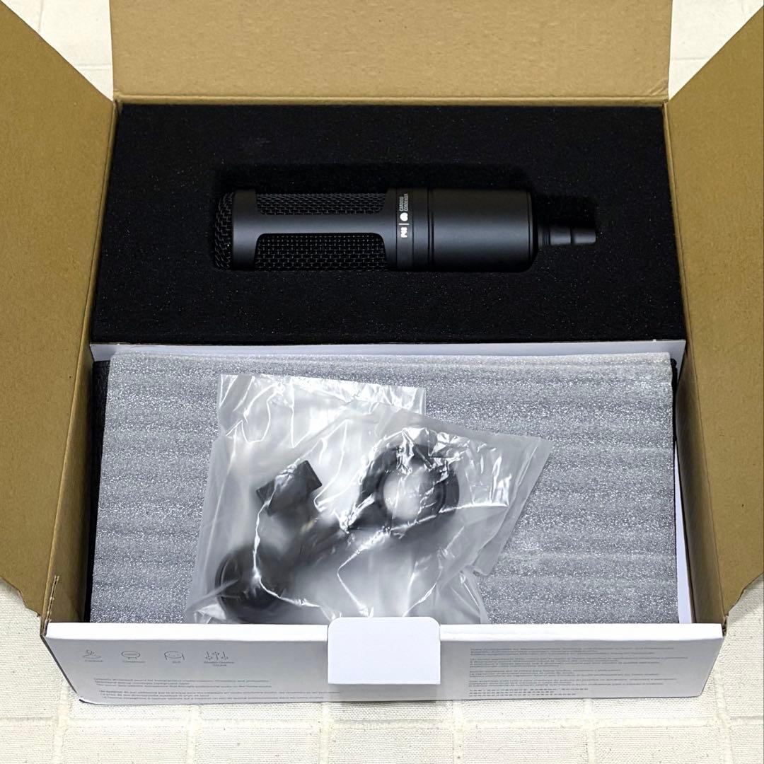 audio-technica AT2020 コンデンサーマイク 【新品・未使用】