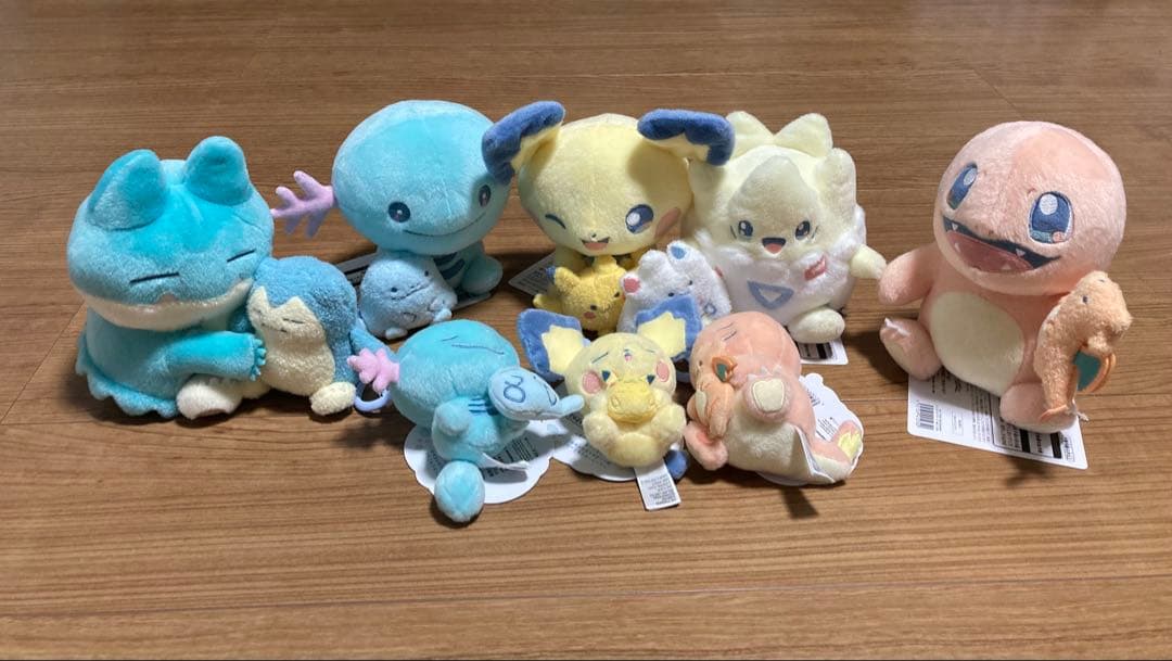 ポケモンセンター Little Daydream ぬいぐるみ・マスコット 8点