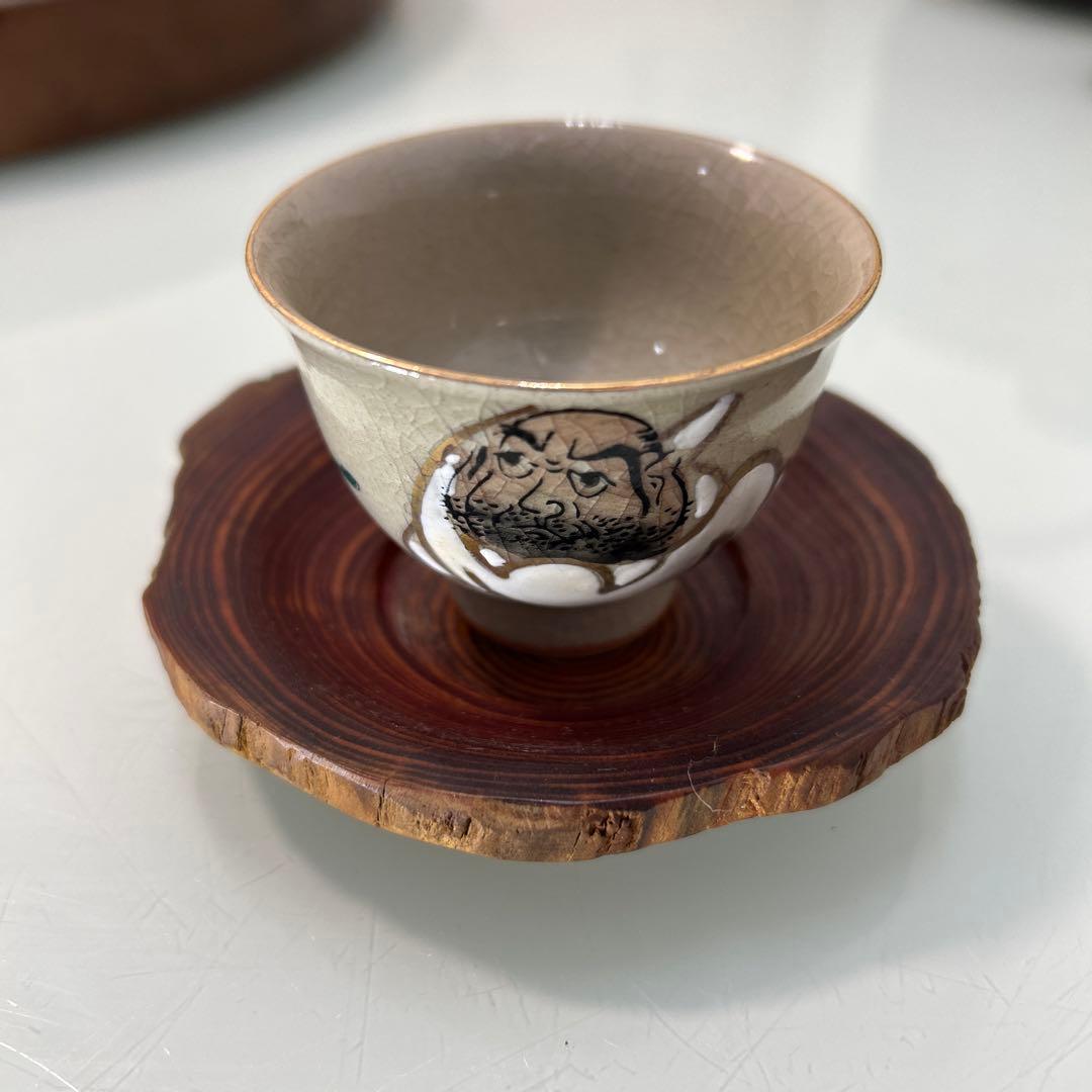 ☆茶道具　九谷焼煎茶器　鉄瓶　錫茶壷　茶盆　銅蟲菓子器☆