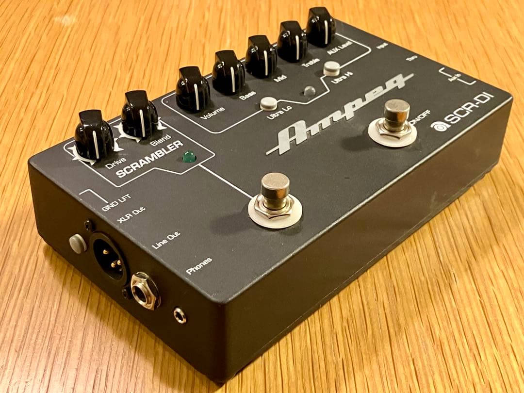 中古Ampeg SCR-DI ベースエフェクター