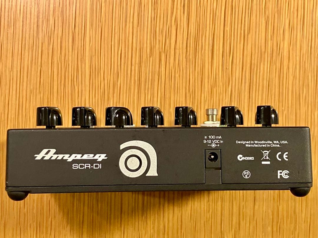 中古Ampeg SCR-DI ベースエフェクター