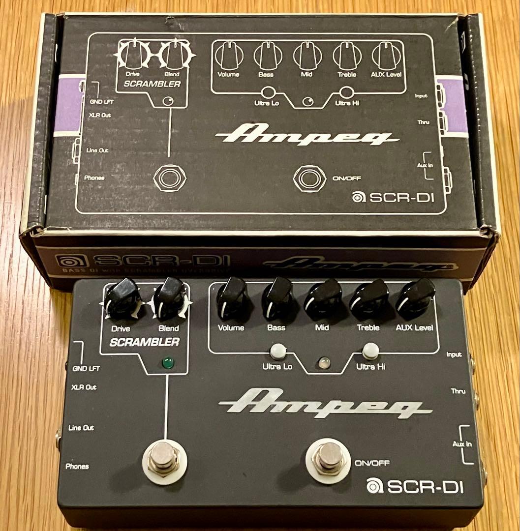 中古Ampeg SCR-DI ベースエフェクター