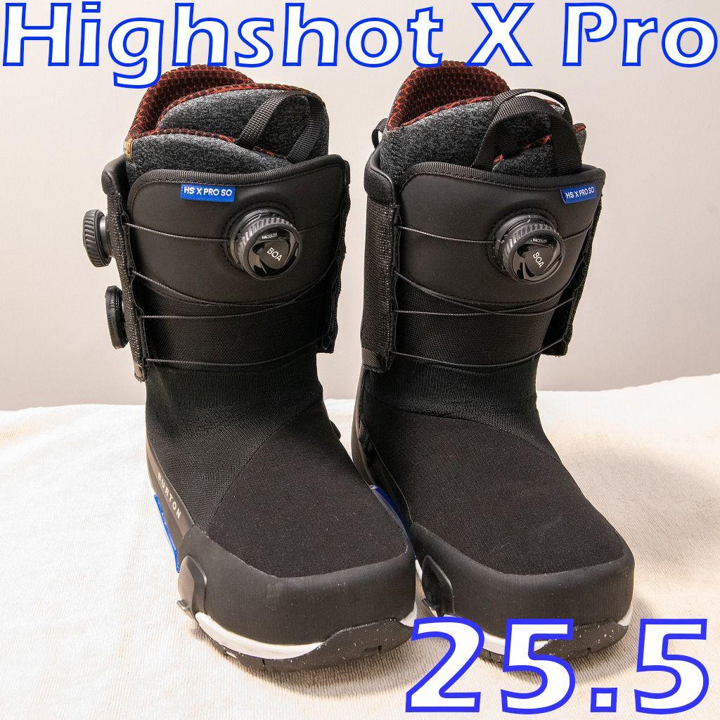 1回使用　バートン Step on HighShot X Pro 25.5
