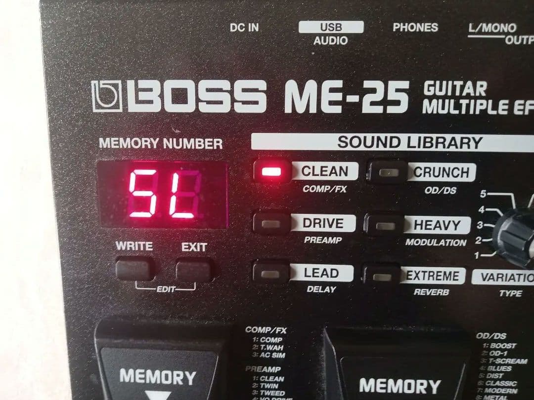 【専用】boss me-25 guitar multiple effects