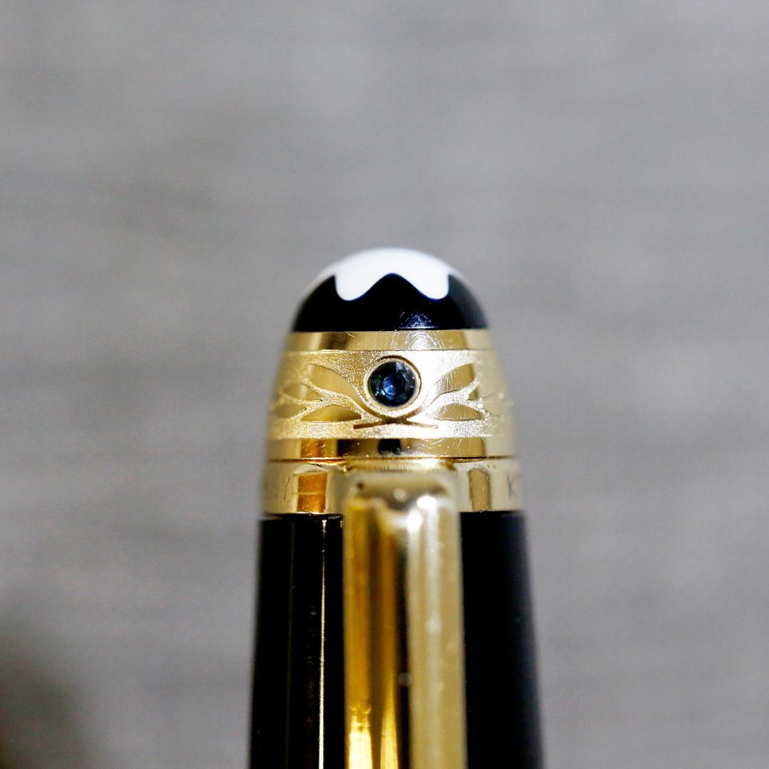 【送料込み】モンブラン ボールペン １６４ シグネチャー サファイヤ