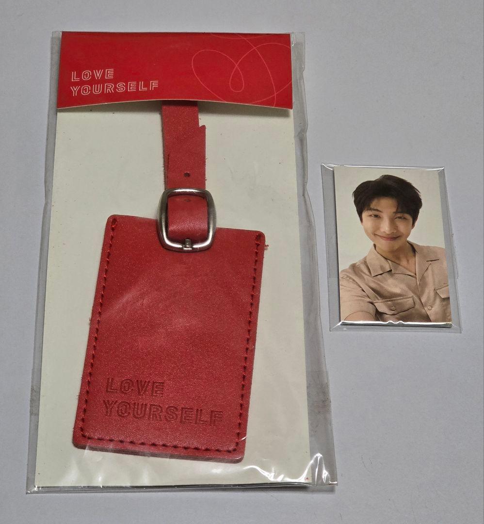 BTS LOVE YOURSELF ラゲッジタグ 証明写真 LUGGAGE