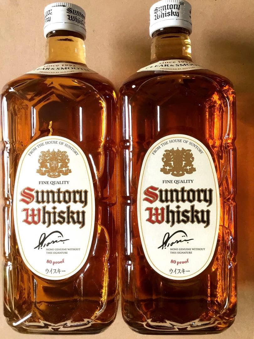サントリーウイスキー 白角　700ml 2本組