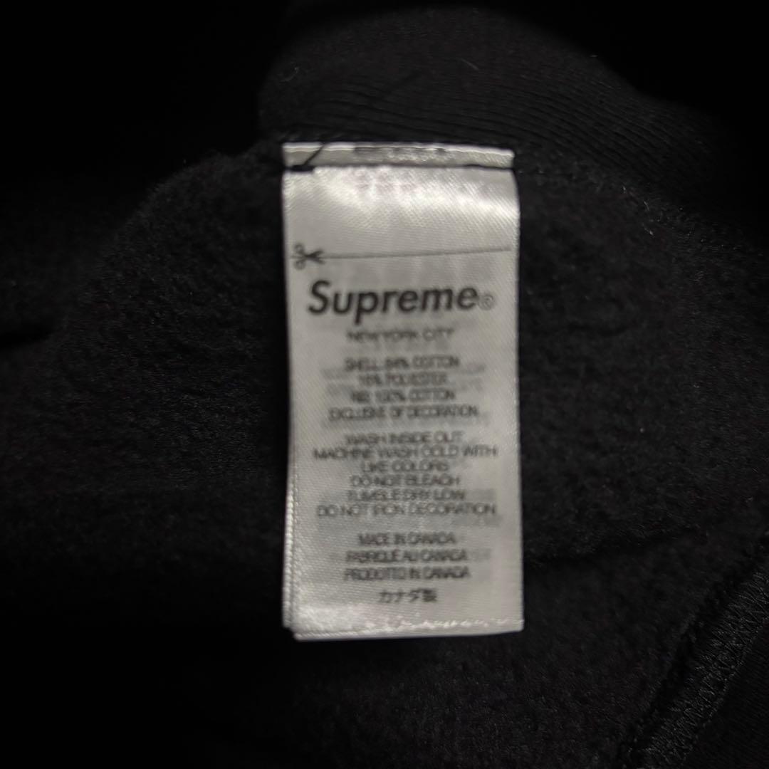 supreme ボックスロゴフーディ Sサイズ ブラック