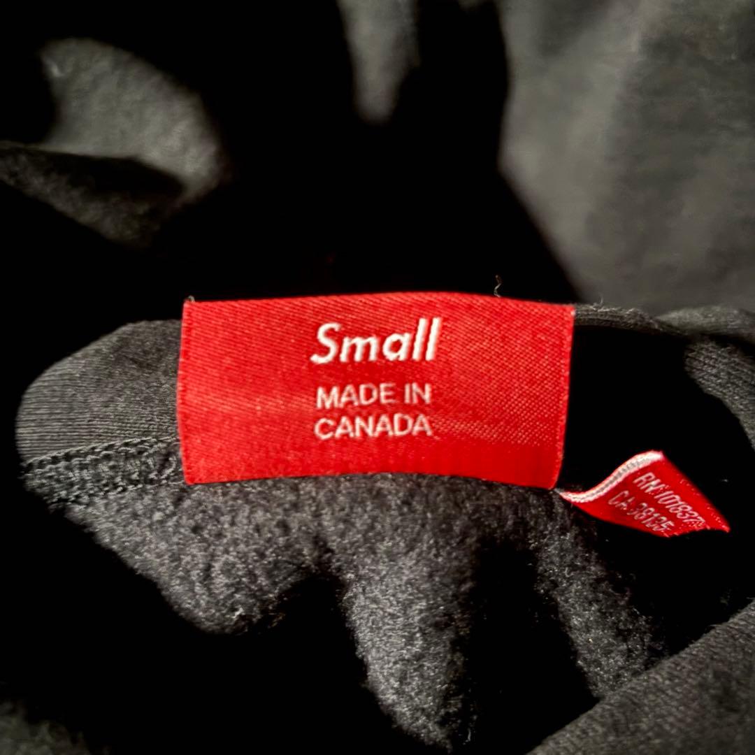 supreme ボックスロゴフーディ Sサイズ ブラック