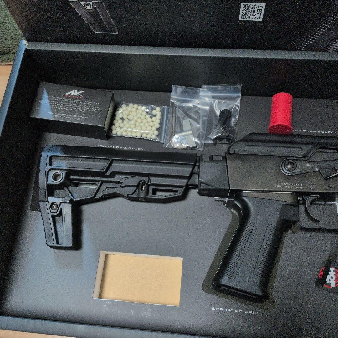 東京マルイ　次世代電動ガン AKストーム　ブラック