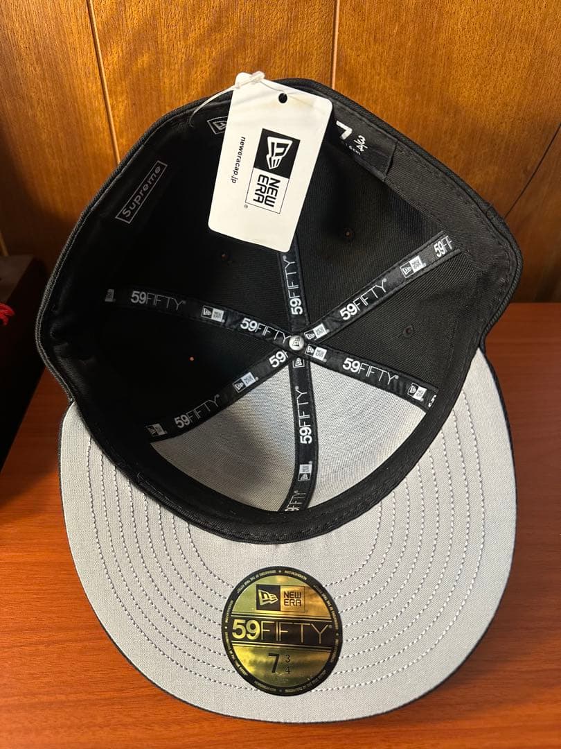 帽子 Supreme bones box logo newera cap 7 3/4