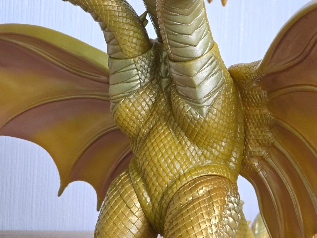 箱付き★キングギドラ ソフビ フィギュア 約460ミリ